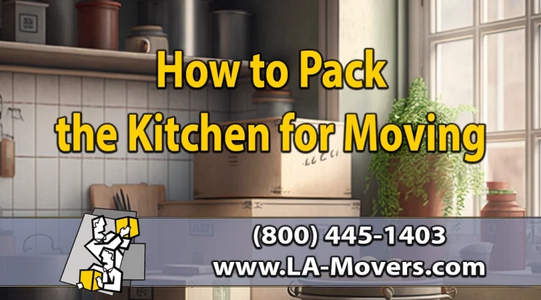 How to Pack the Kitchen for Moving