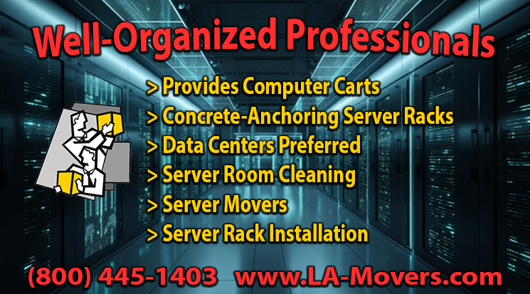 Server Rack Movers Los Angeles