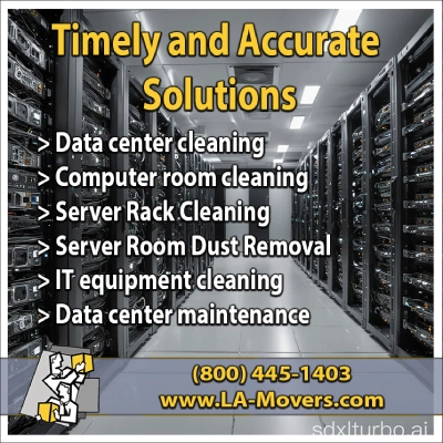 Server Room Cleaning Near Me