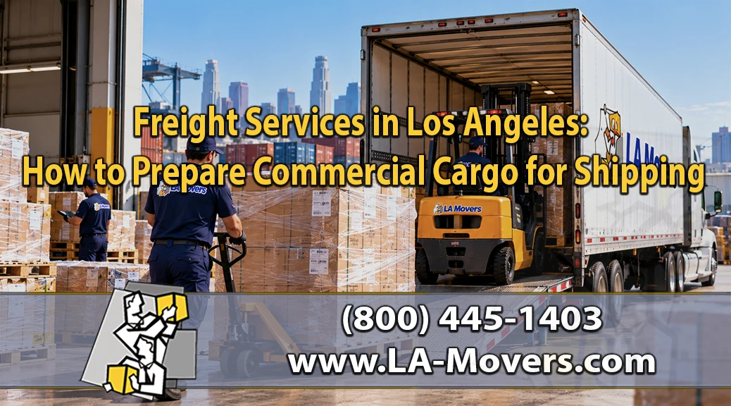 Freight Services in Los Angeles: How to Prepare Commercial Cargo for Shipping