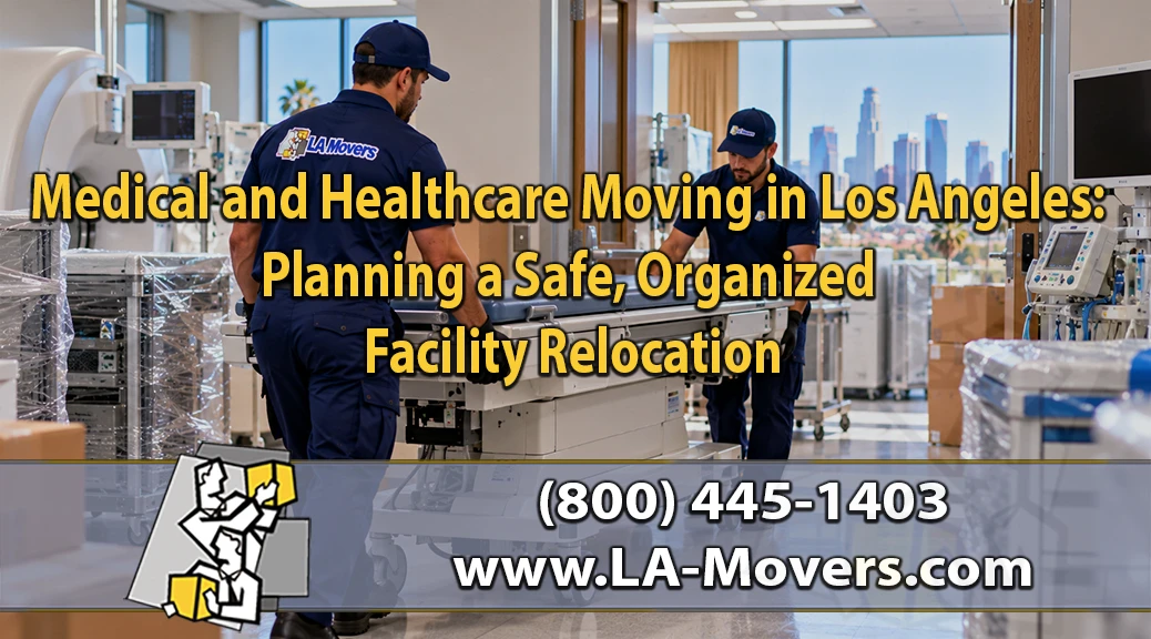 Medical and Healthcare Moving in Los Angeles: Planning a Safe, Organized Facility Relocation